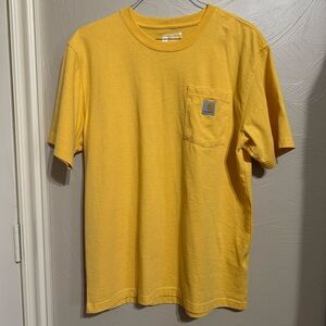 CARTHARTT Mens Loose-Fit, Heavyweight Short -Sleeve Honeycomb Heather Pocket Tee